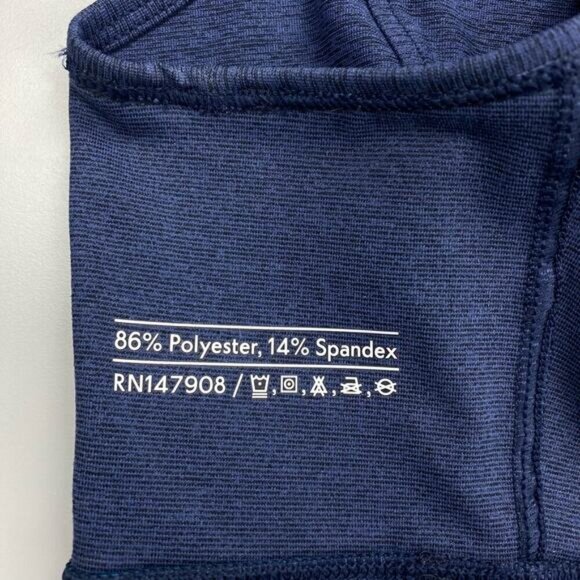 OUTDOOR VOICES Athena Activewear Crop Top Medium Heather Blue - Picture 5 of 6